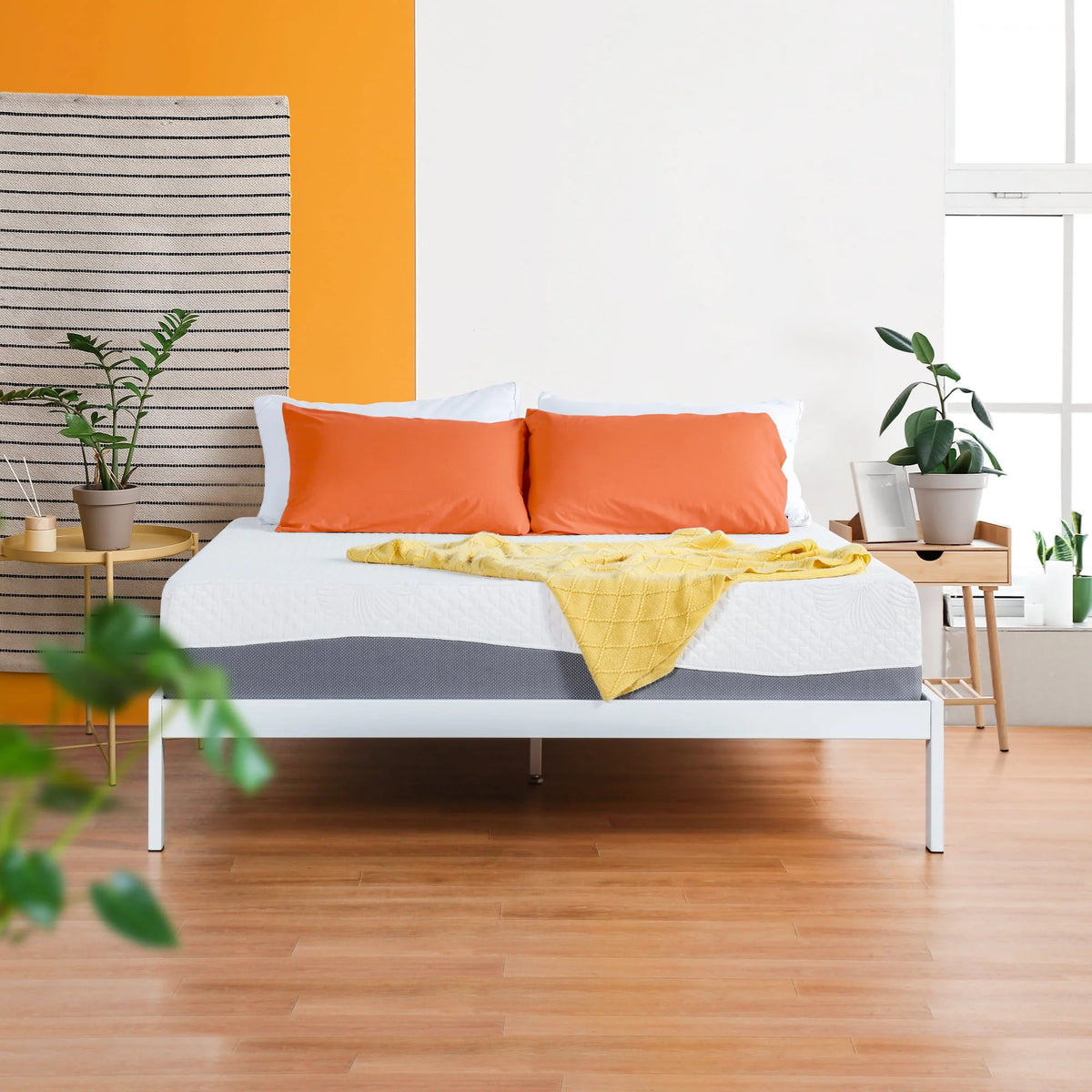 10 Inch Gel Memory Foam Mattress Medium Firm Twin Size X71099