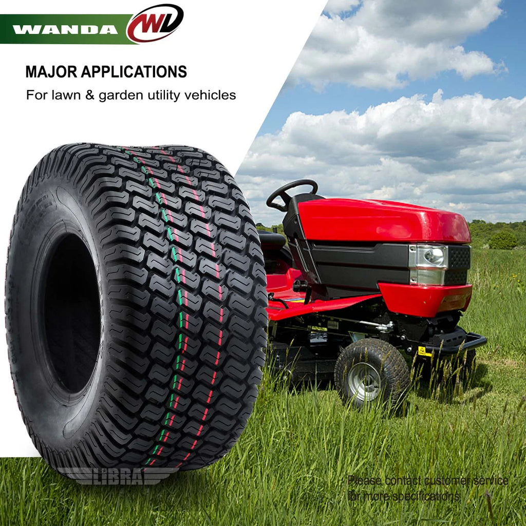 2 New 15x6.00-6 Lawn Mower Tires O6068