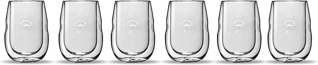 Double Wall Insulated Wine Glasses Set Of 6 K936