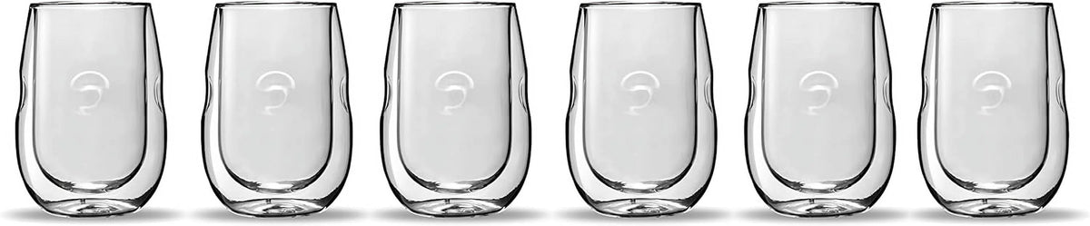 Double Wall Insulated Wine Glasses Set Of 6 K936
