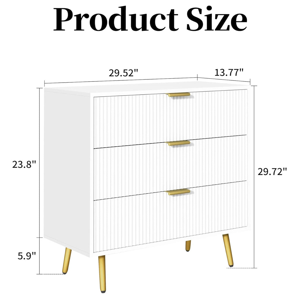 Modern 6 Drawer Wood Dresser D8205