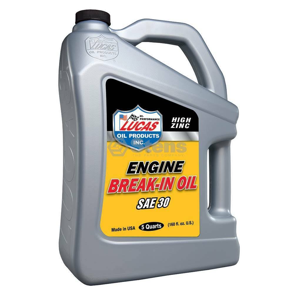 SAE 30 Break-In Oil 5 Quart Bottles Case of 3 V484637