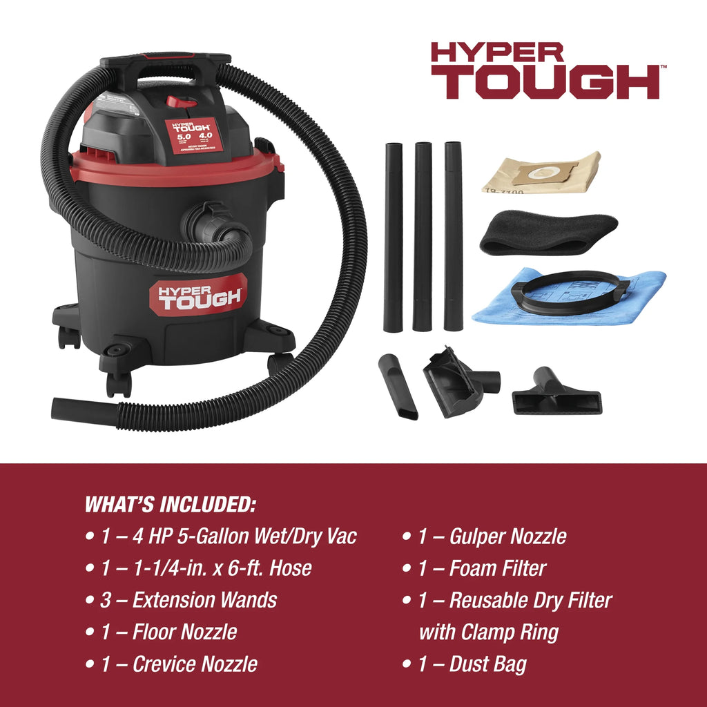 5 Gallon Wet/Dry Vacuum E557