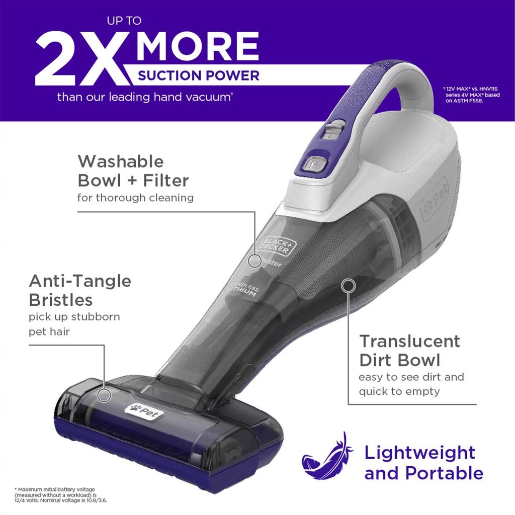 Cordless Pet Hand Vacuum U3846