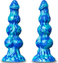 10" Huge Monster Knot Dildo with 3 Dog Knots, Big Suction Cup C64068