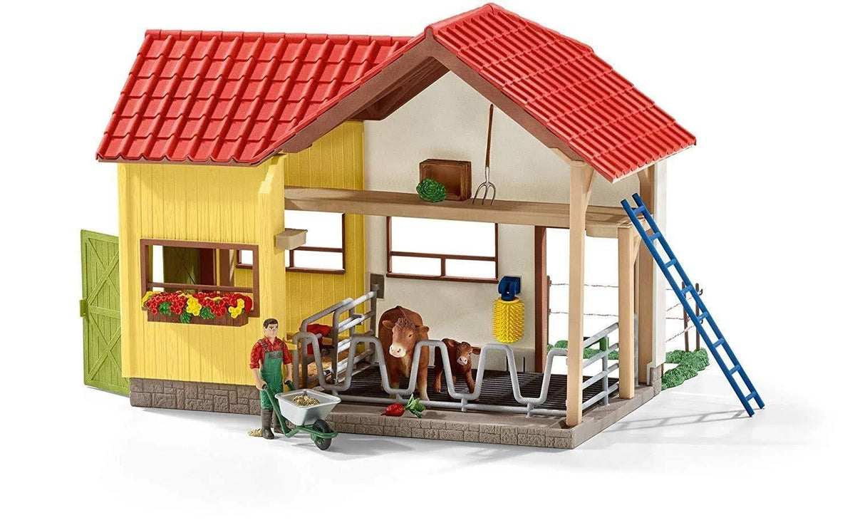 Barn with Animals and Accessories U6786