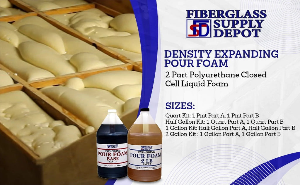 2 Part Closed Cell Polyurethane Expanding Foam Kit J240976