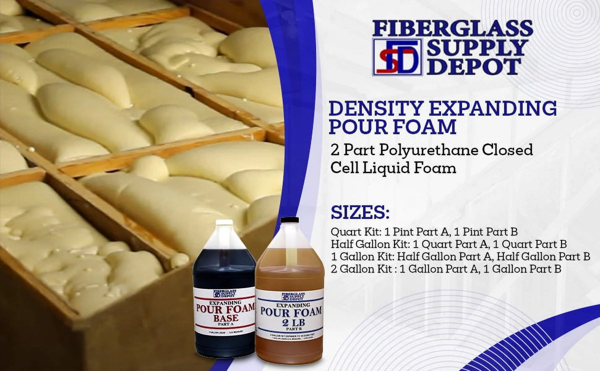 2 Part Closed Cell Polyurethane Expanding Foam Kit J240976