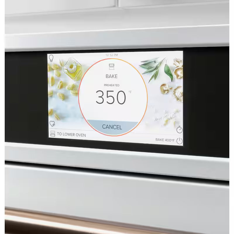 30 in. Double Electric Wall Oven with Convection Self-Cleaning Matte Black R43044
