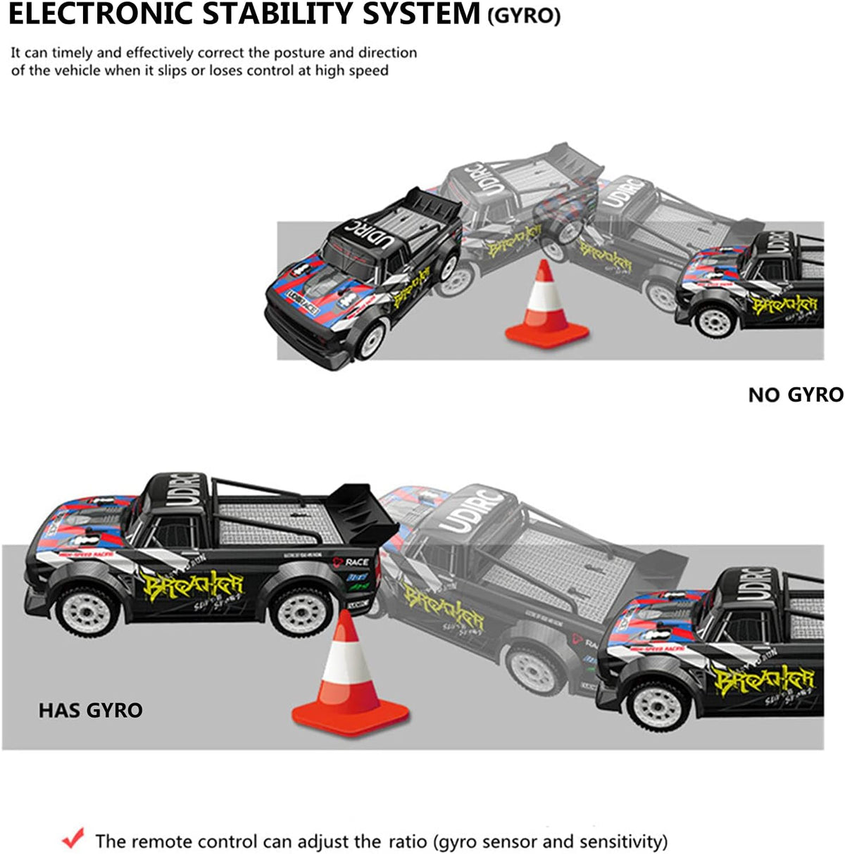 1:16 Scale 2.4GHz Remote Control RC Drift Car Z920