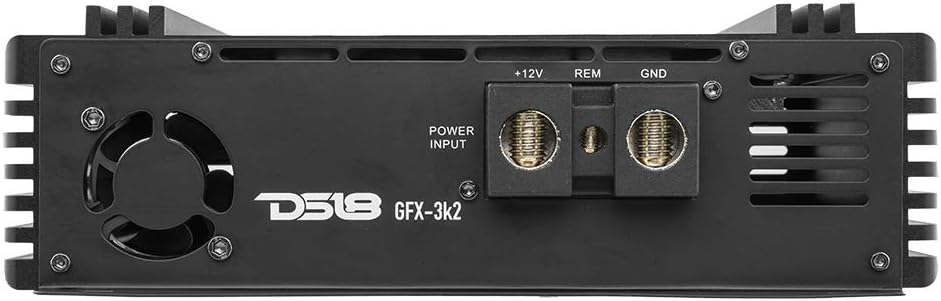 Car Audio Amplifier 3000 Watts Rms 2-Ohm X6827