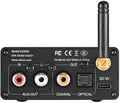 Bluetooth Audio Receiver Converter with Optical Coaxial AUX Output OLED Display R614