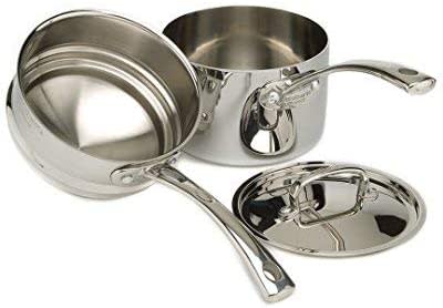 3-Piece Stainless Steel Saucepan & Double Boiler Set E5638