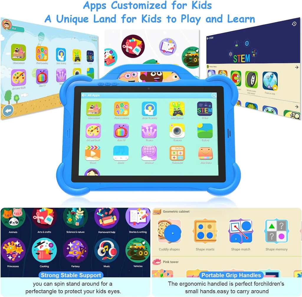 Android 13 Kids Tablet 10 inch 8GB RAM 64GB ROM M40152