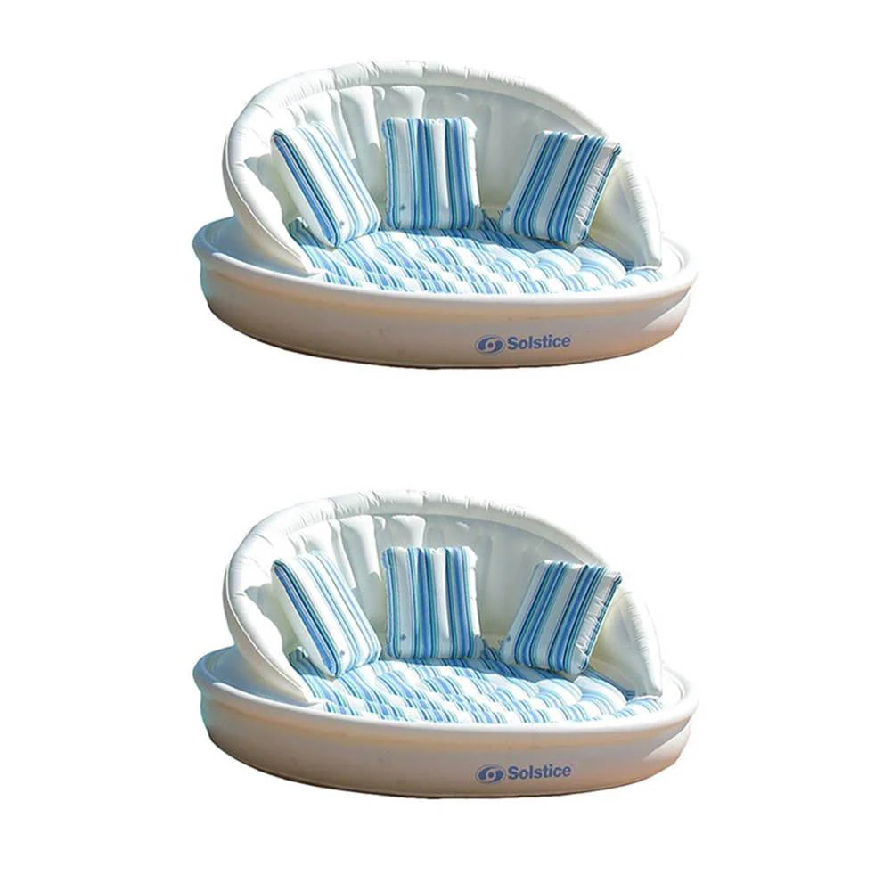 2-Pack Inflatable 3-Person Rafts O61990