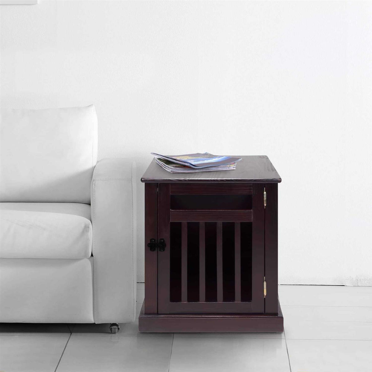 Espresso Pet Crate C1338