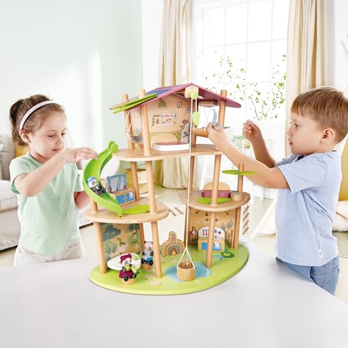 Educational Toy Doll House with Furniture U9423