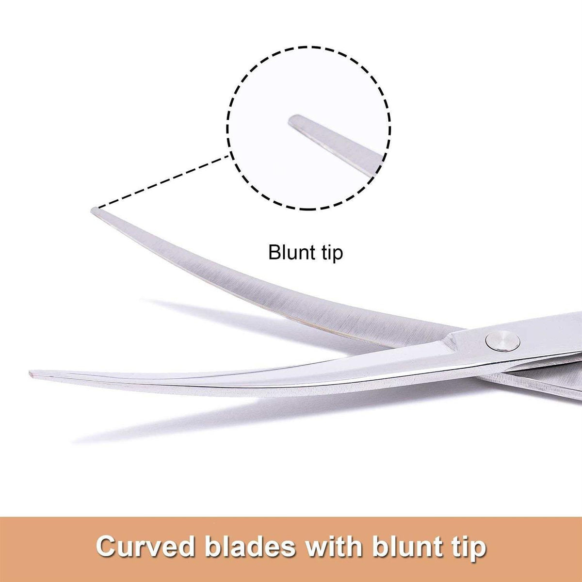 Pet Grooming Scissors with Round Blunt Tip H4081