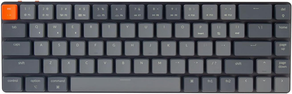 Ultra-Slim 65% Layout 68 Keys Wireless Mechanical Keyboard J808408