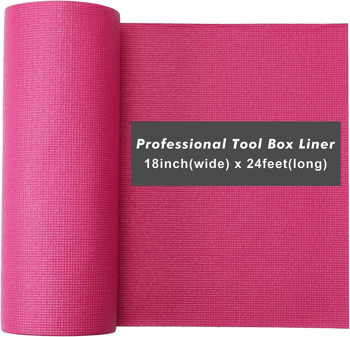 Rosy Pink 16 inch x 16 feet Tool Box Liner I21979