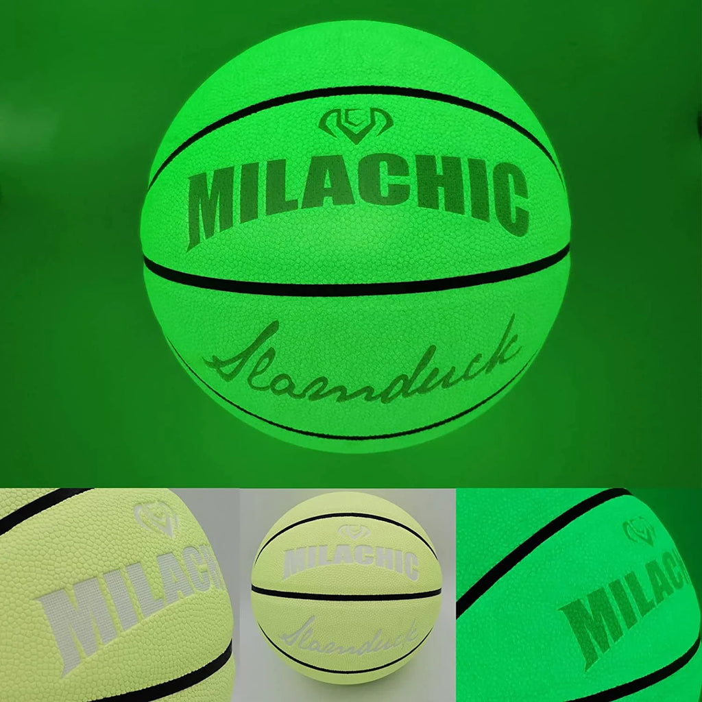 Glow in The Dark Leather Basketball Size 5 / 6 / 7 M513613