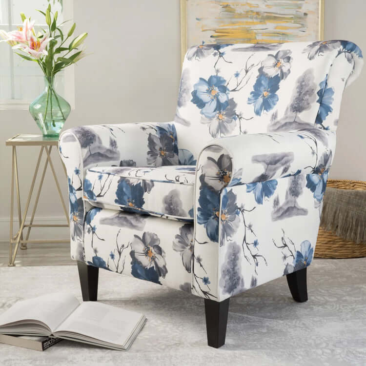 Luxury Floral Sofa Chair L6175