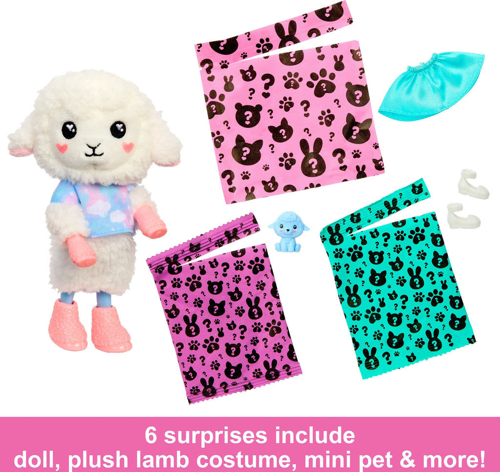 Brunette Plush Doll & Accessories W348