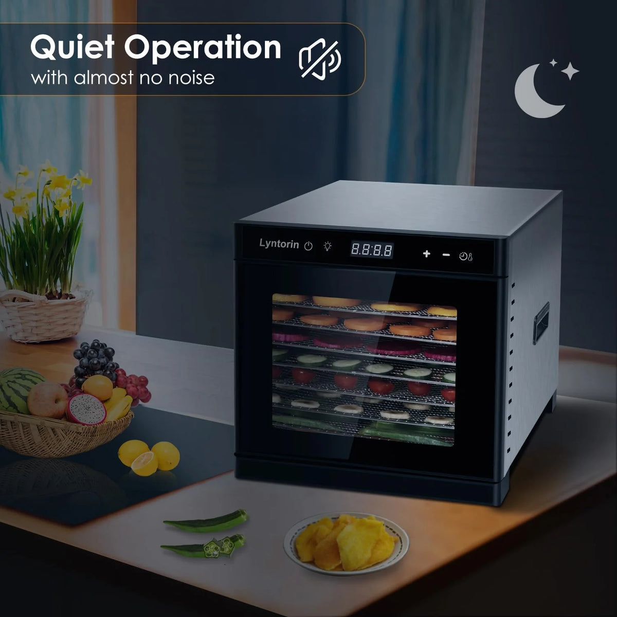 700W 8 Trays Food Dehydrator Machine N73783