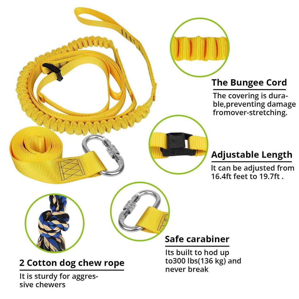 Dog Hanging Bungee Tug Toy U6593