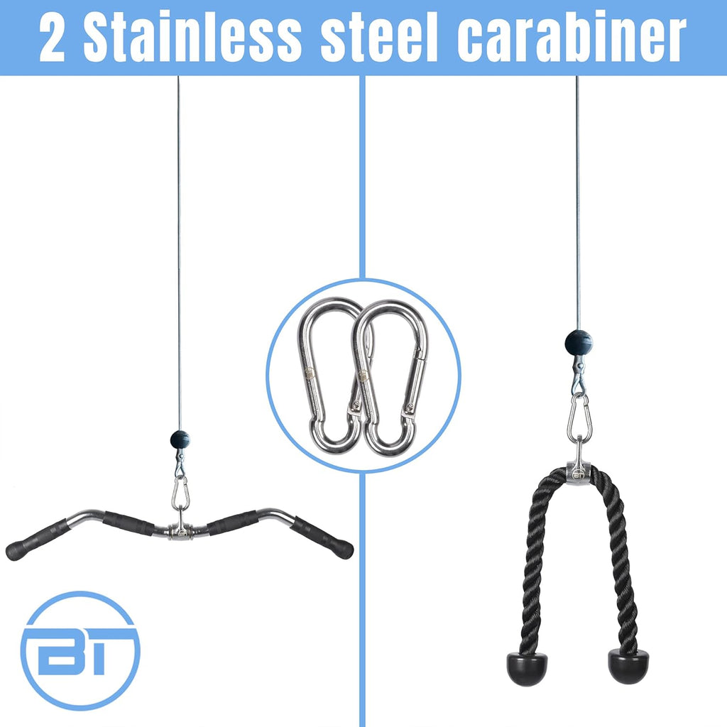 30 inch Pulldown Bar Attachment with Tricep Rope G20685