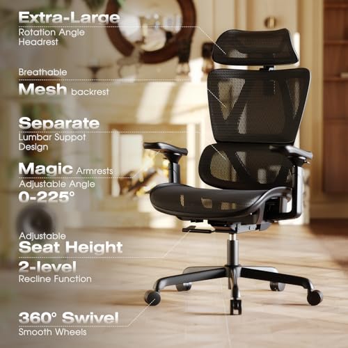 Ergonomic High Back Mesh Office Chair L47655