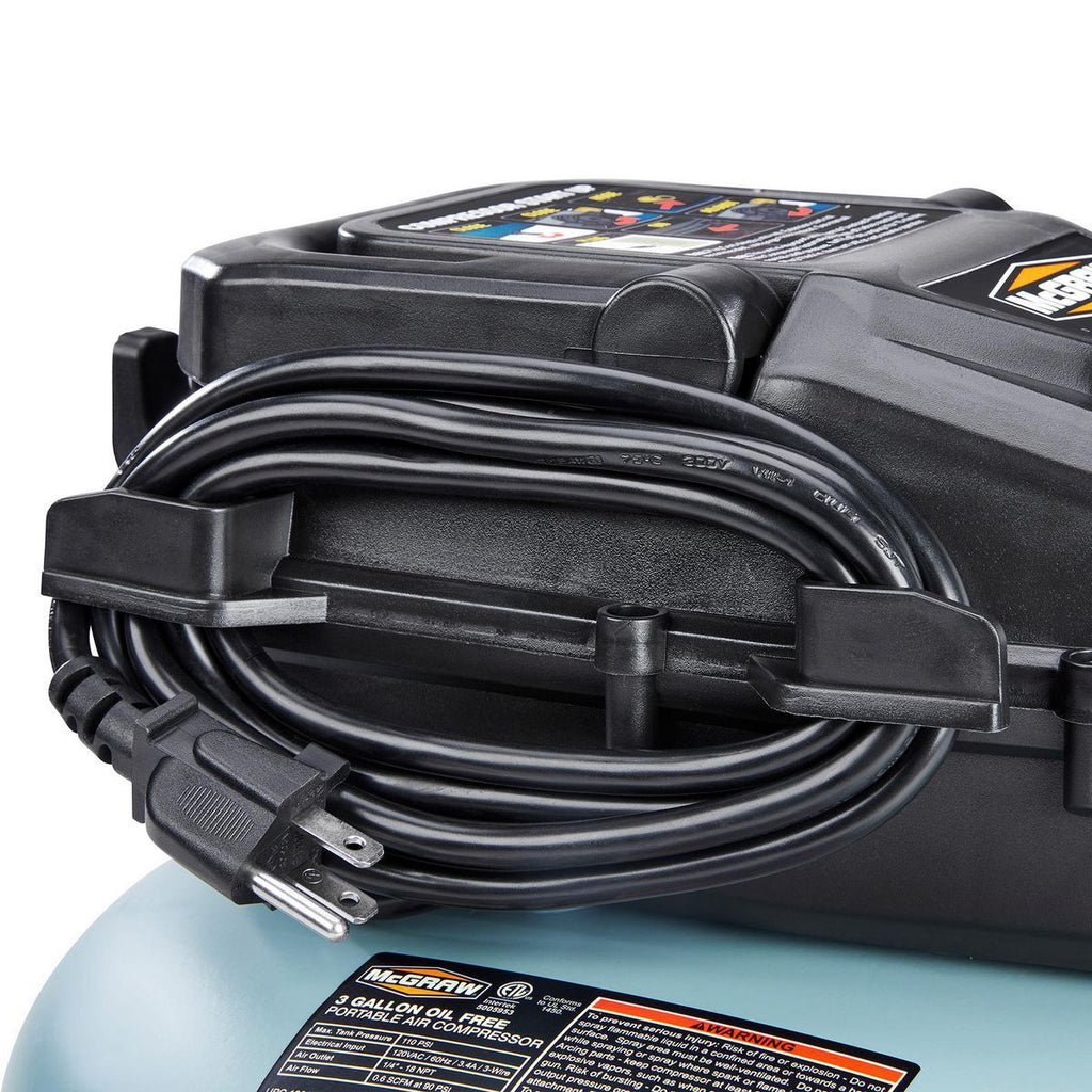 3 Gallon 110 PSI Pancake Air Compressor U30305