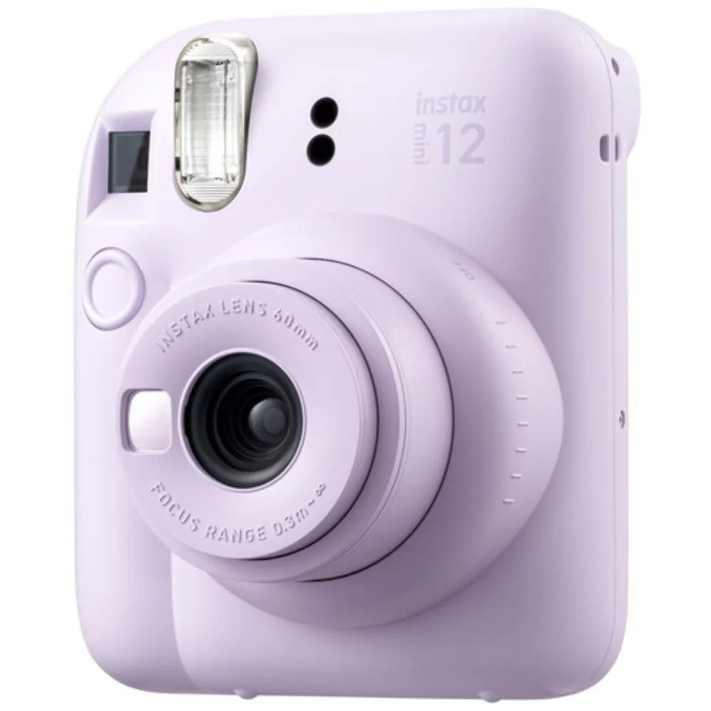 Lilac Purple Instant Film Camera with Case and Film R465958