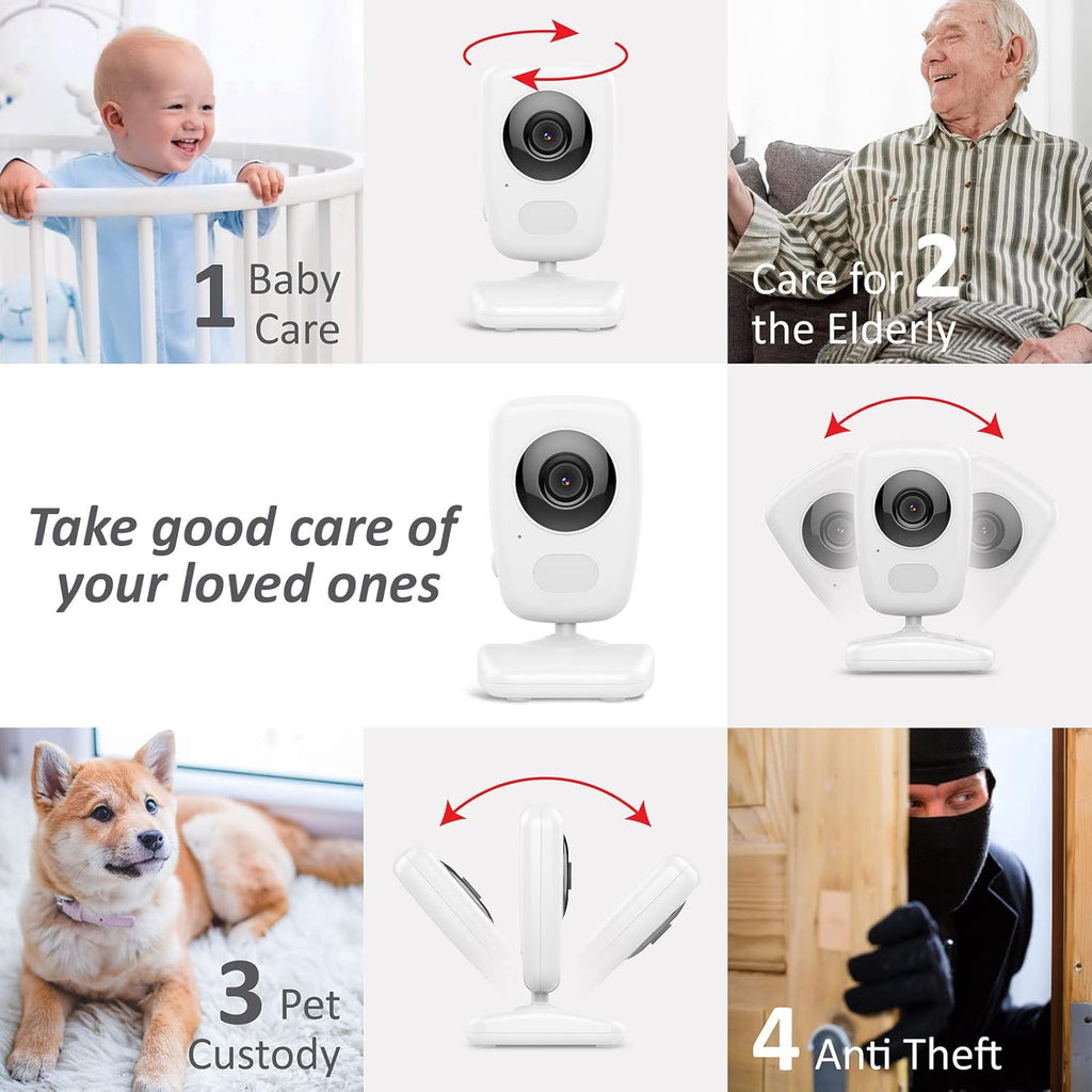 Video Baby Monitor 5 High Resolution Screen H42577