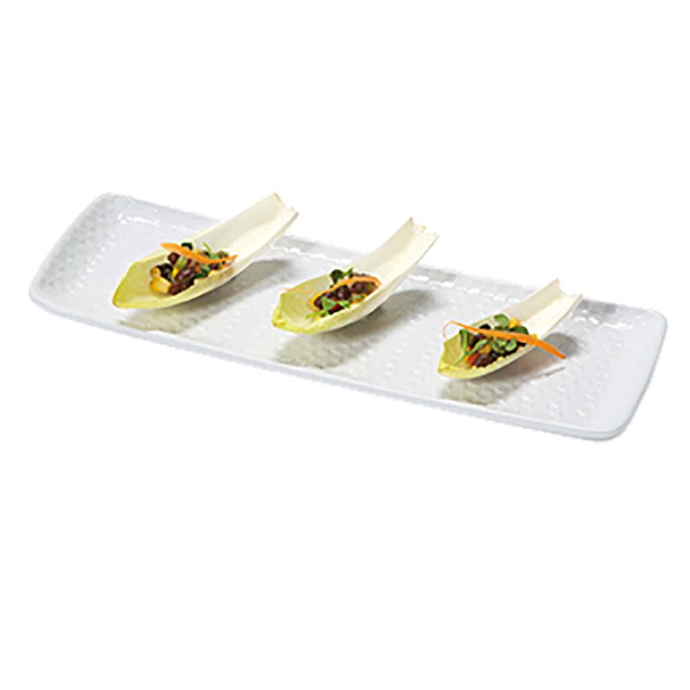 White Rectangular Melamine Platter M94619