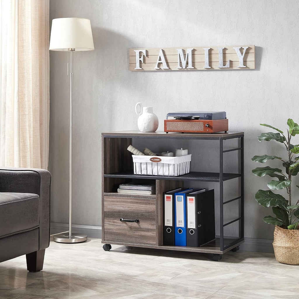 Industrial File Cabinet with Wheels U37501