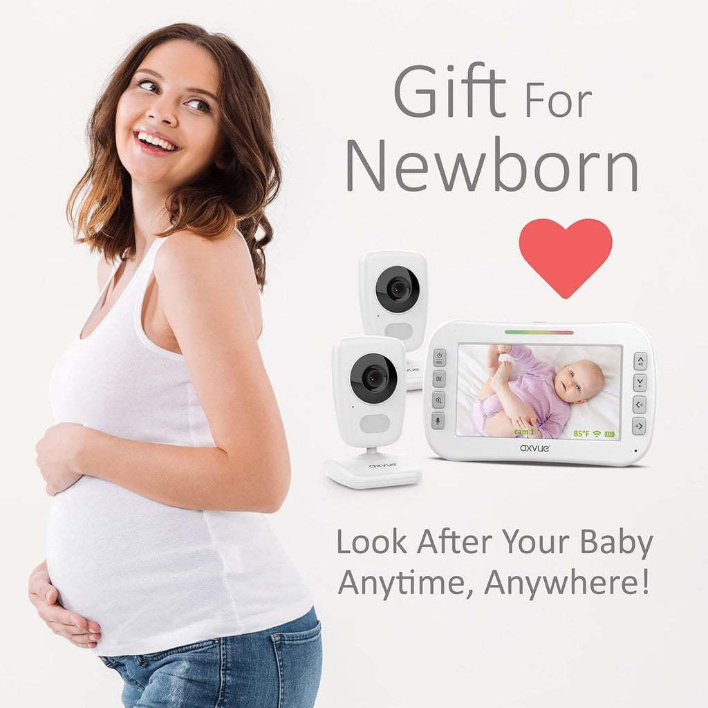Video Baby Monitor 5 High Resolution Screen H42577