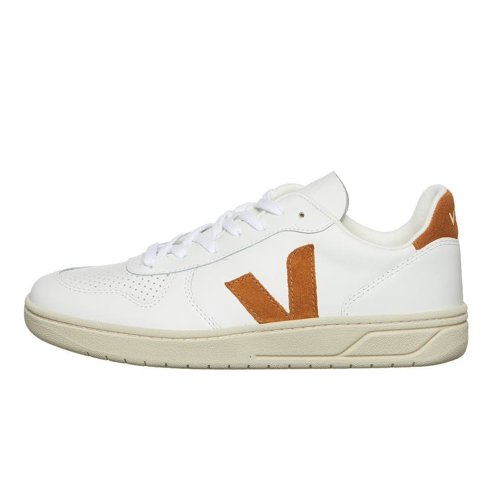 White Camel Leather Trainers G2239