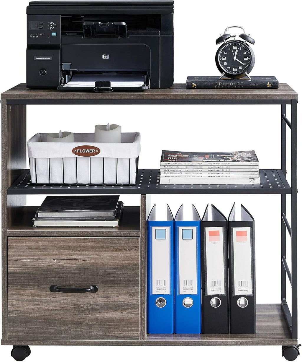 Industrial File Cabinet with Wheels U37501