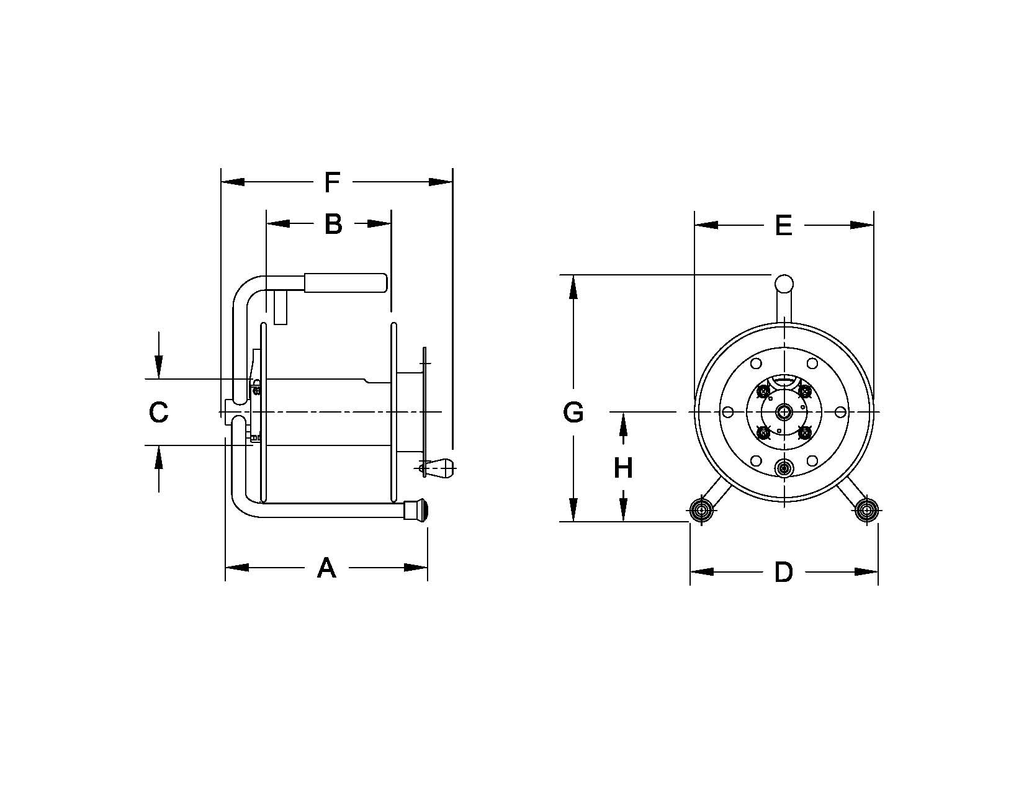Audio Video Cable Reel Q15466