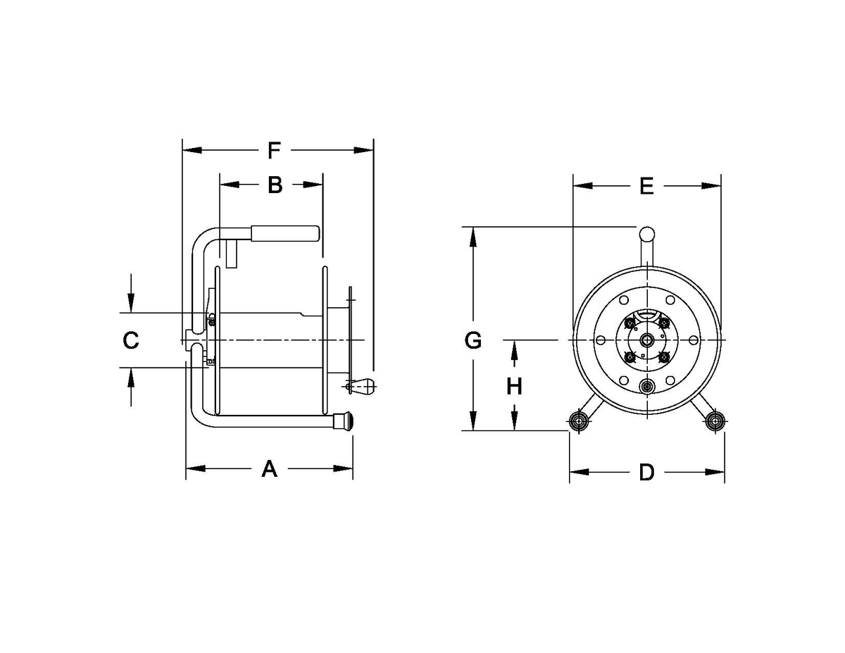 Audio Video Cable Reel Q15466
