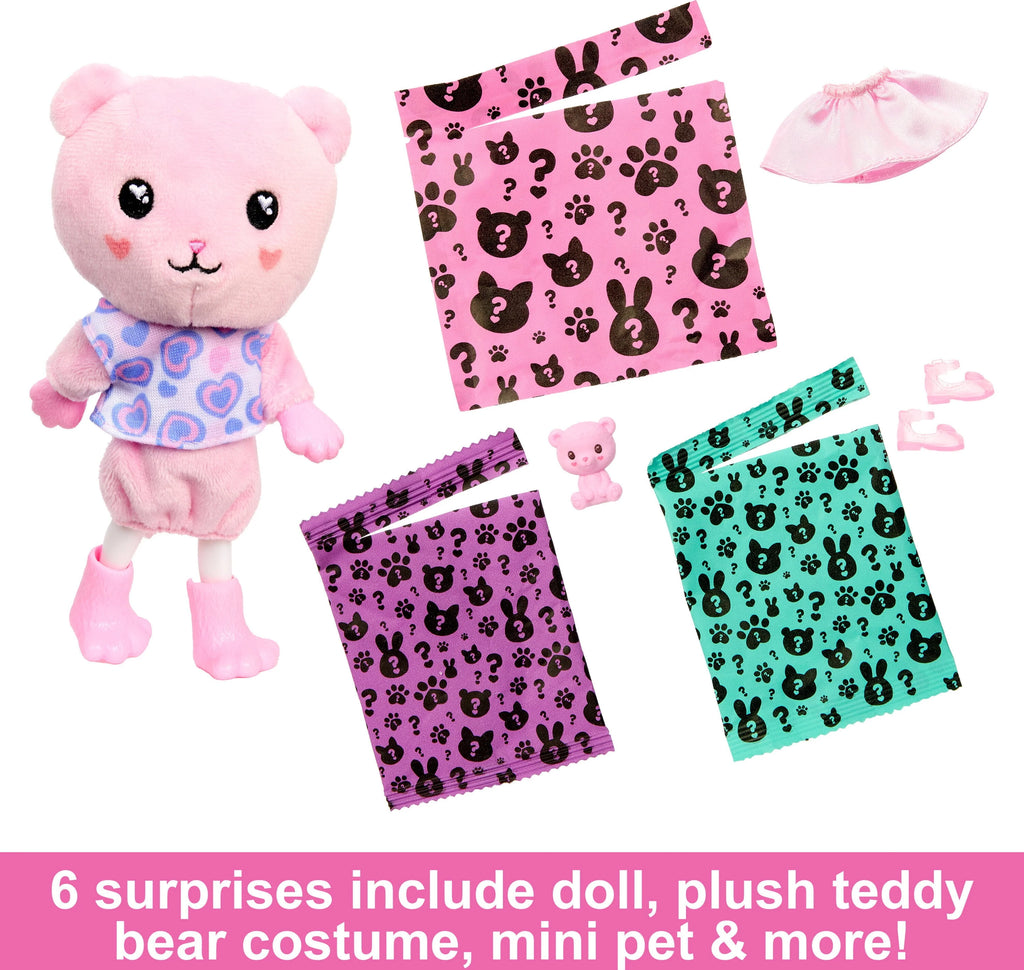 Brunette Plush Doll & Accessories W348