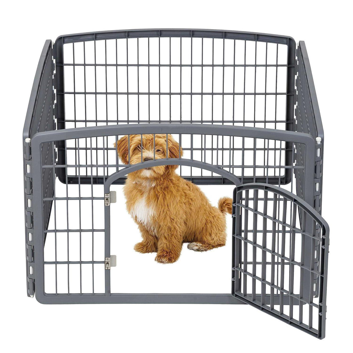 4-Panel Pet Playpen with Door D56145