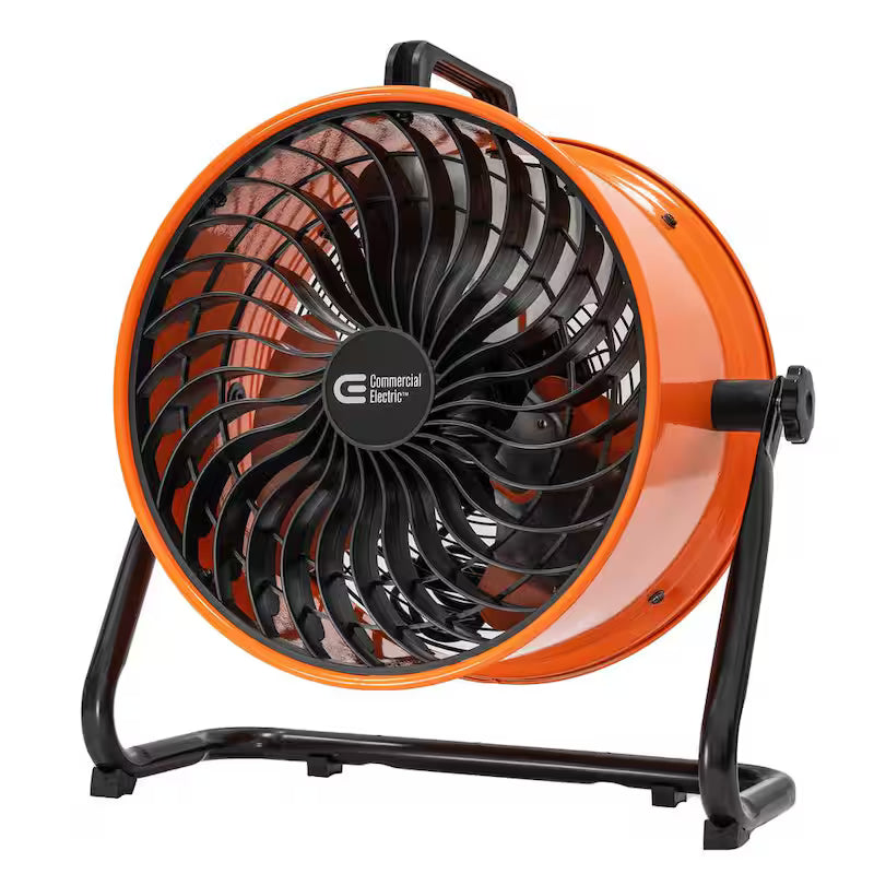16 in. 3-Speed High Velocity Drum Floor Fan M851128