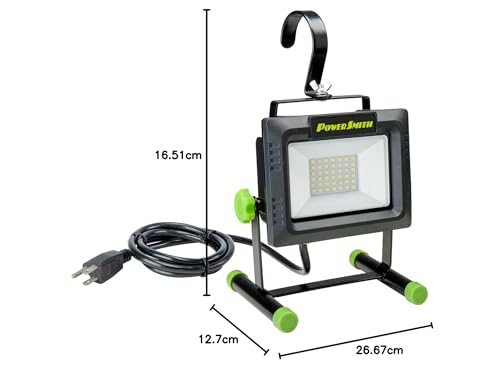2000 LM Weatherproof Tiltable Portable LED Work Light I82602