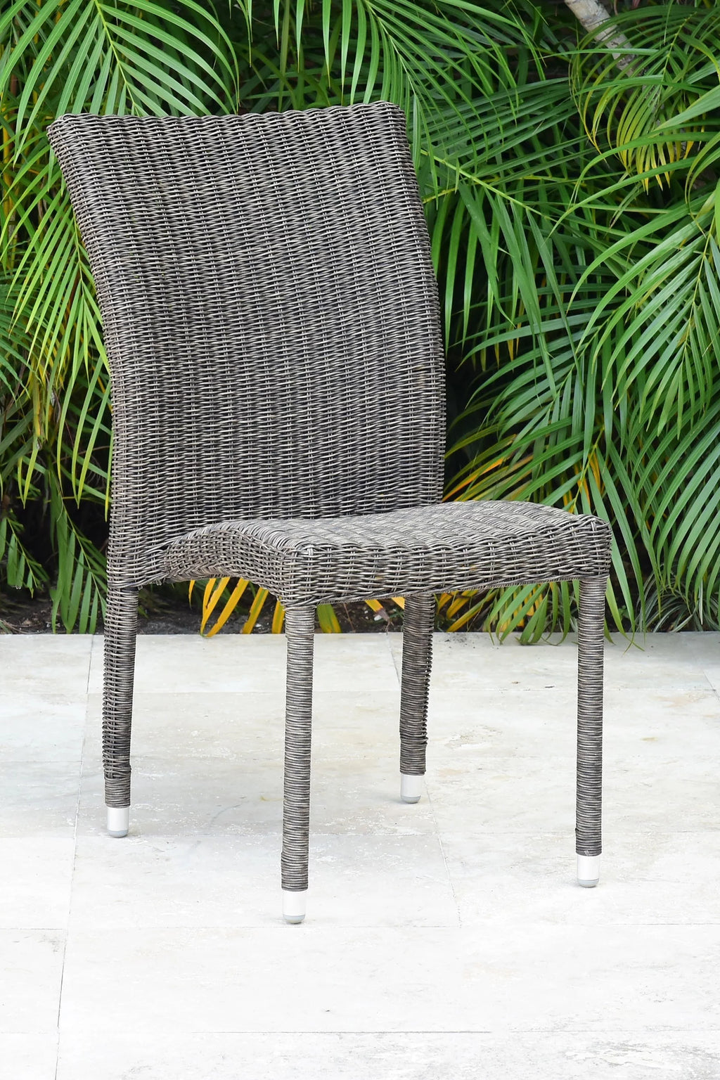 9-Piece Solid Wood Wicker Patio Dining S9636