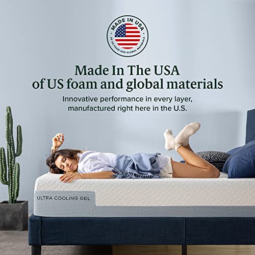 10 Inch Cooling Gel Memory Foam Queen Mattress F310276