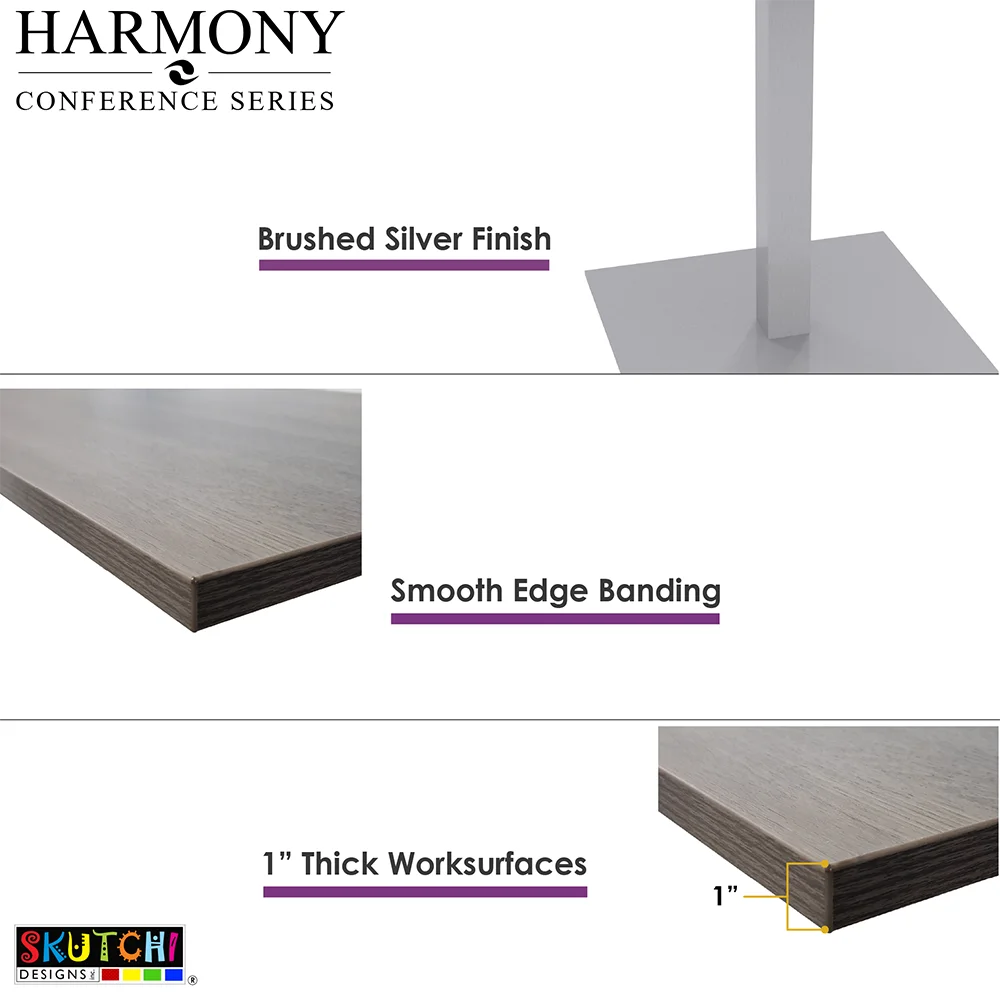 42" Small Square Table Metal Post Legs I101511