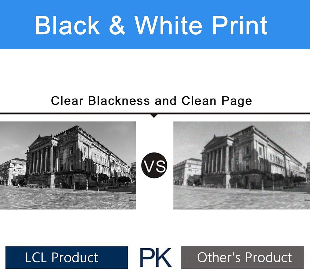 Compatible Toner Cartridge Replacement 2-Pack Black O953692