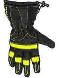 Black Fluo Yellow Motorcycle Gloves O235
